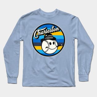 Defunct Charleston Charlies Baseball Team Long Sleeve T-Shirt